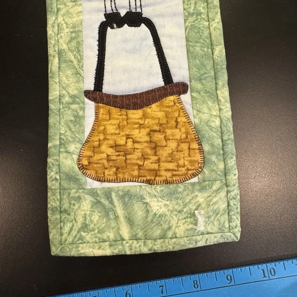 Hot Air Balloon Wall Hanging Decoration Quilted Padded Primary Colors